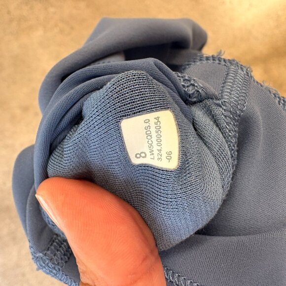 Oasis Blue Wunder Train High-Rise Tight 25" size 8 - Picture 5 of 5